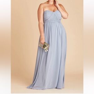 Birdy Grey Dusty Blue Grace Convertible Dress